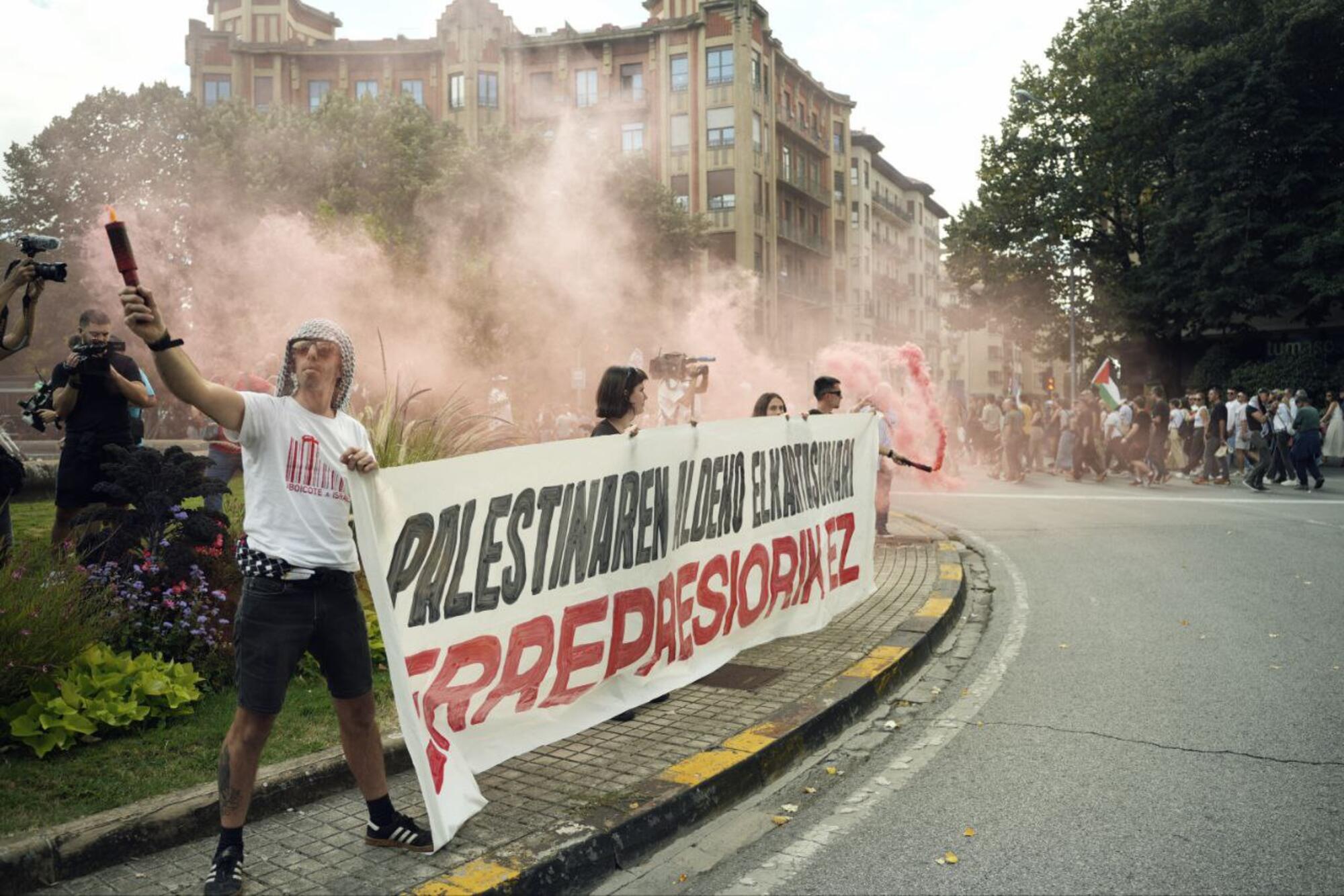 Manifestación Palestina Iruñea 4 de octubre - 5